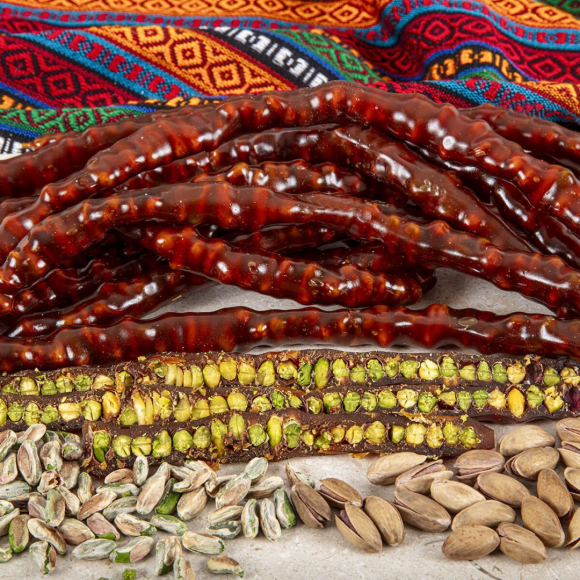 Antep Fıstıklı  Pekmezli Sucuk 500 Gr.