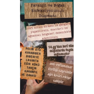 Doğal Dört Hırsız Sirkesi 500 ML